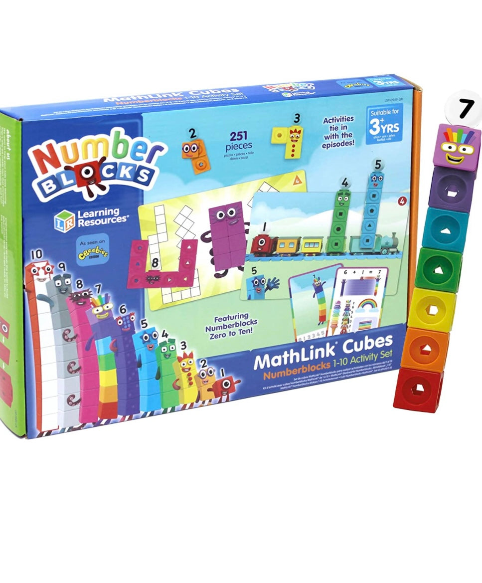 MATHLINK CUBES NUMBERBLOCKS 1-10– Roberts of Bangor